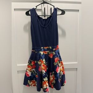 Short floral dress